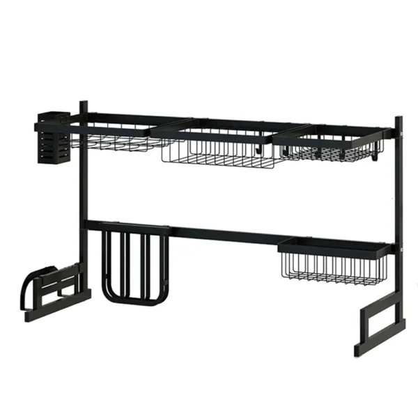 Fine Living - Incredible Iron Oversink Drying Rack - Black - Image 6