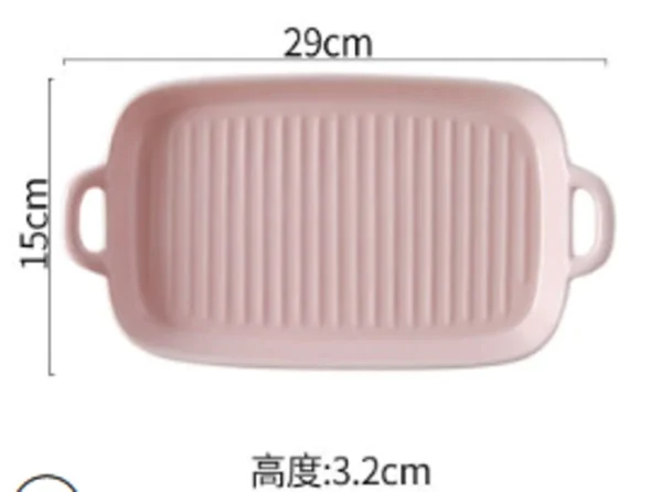 Fine Living Slim Trim Oven Dish - Pink - Image 4