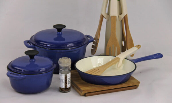 Cast Iron - 7 Piece - Double blue - Image 3