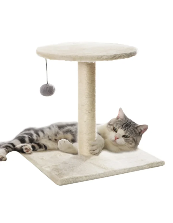 Rex Pet Scratcher-Round Top Post L.Grey - Image 3