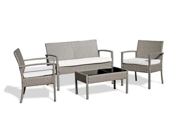 Fine Living - Cove Rattan 4pc Set - Image 2