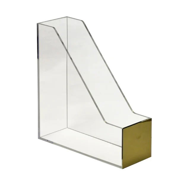 Acrylic File Holder - Gold