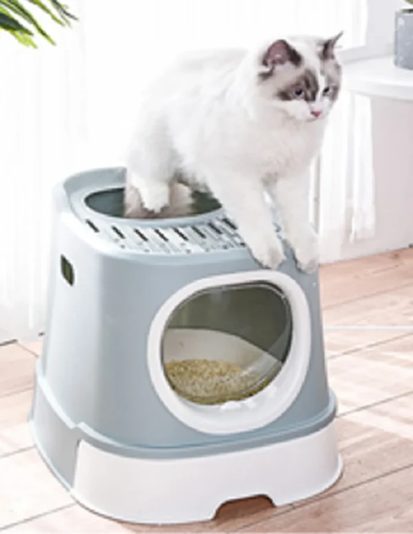 Rex - Binx Oval Litter Box - grey - Image 2