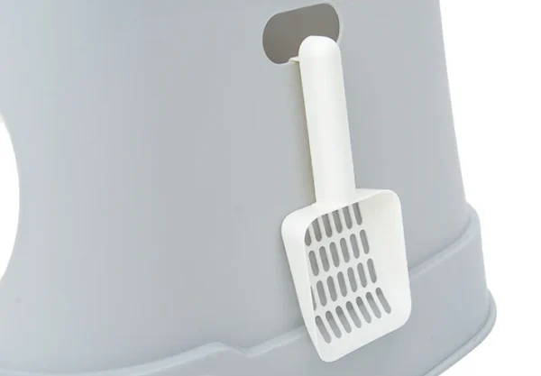 Rex - Binx Oval Litter Box - grey - Image 3