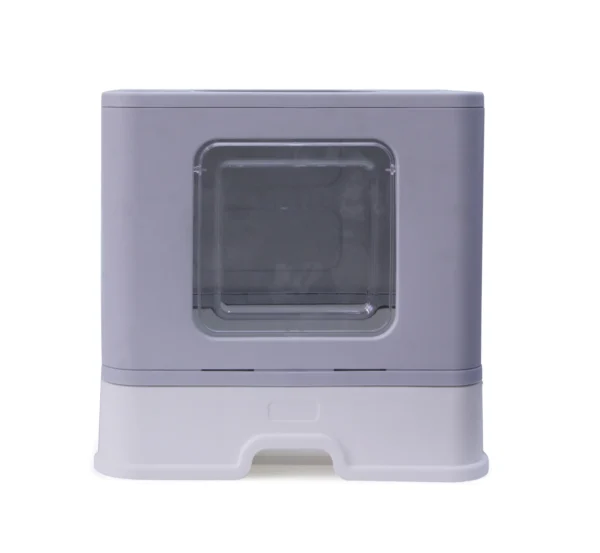 Rex - Binx Square Litter Box-Grey - Image 4