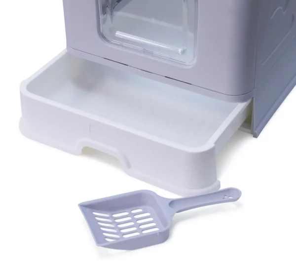 Rex - Binx Square Litter Box-Grey - Image 5