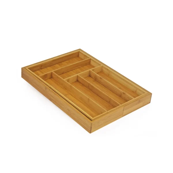 Fine Living - Expand Bamboo Cutlery Tray - Large - Image 2