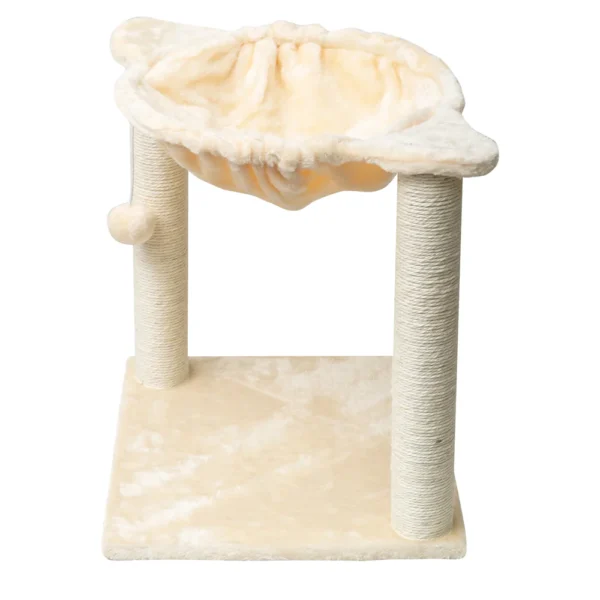 Rex-2 Pole Tower Pet Scratcher Post. Beige - Image 3