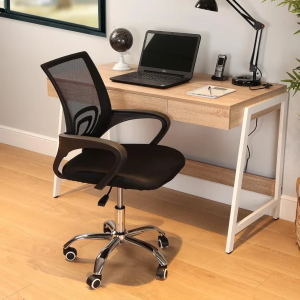 Focus Office Desk Chair - Black - Image 4