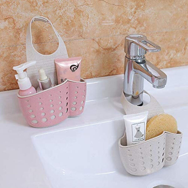 Sink Caddy - Single Speckled Dusty Pink - Image 4