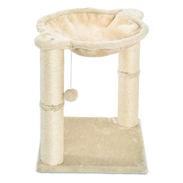 Rex-2 Pole Tower Pet Scratcher Post. Beige