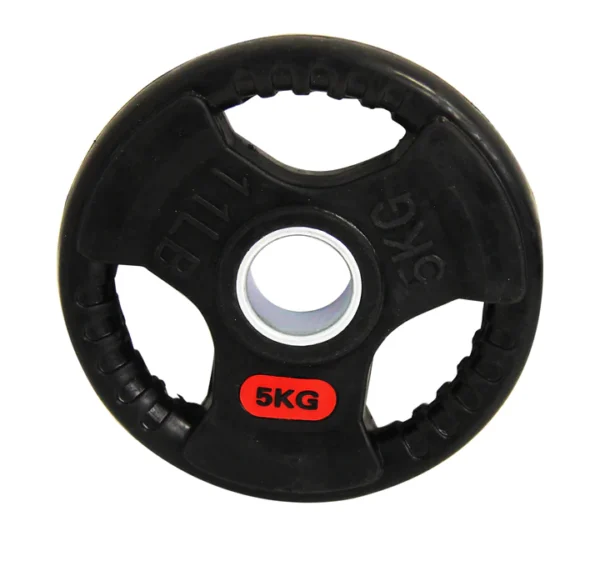 Fine Health - Gym Rubber Plate - 5kg - Image 2