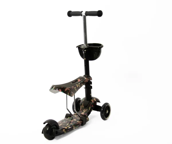 Kids 3-in-1 Scooter - Butterfly - Image 2