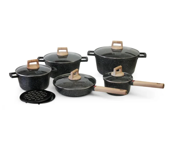 Granite 12pc Cookware Set - Image 3