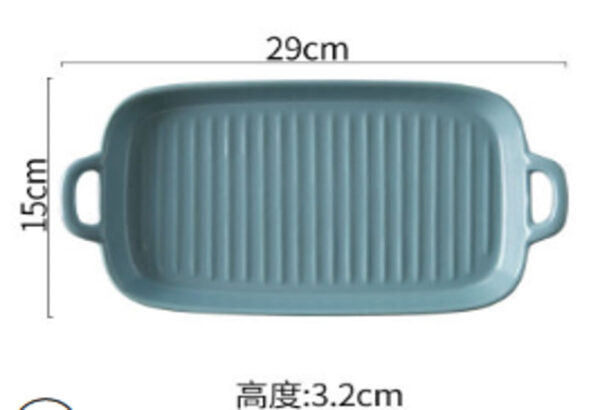 Fine Living Slim Trim Oven Dish - Blue - Image 2