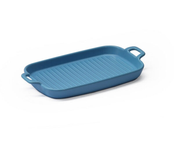 Fine Living Slim Trim Oven Dish - Blue