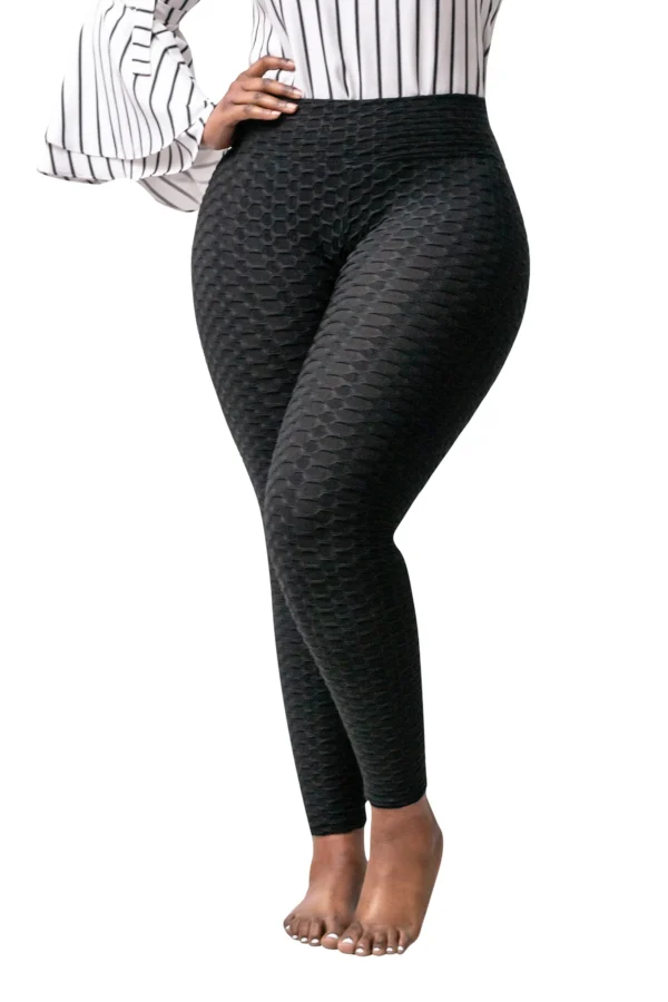 Lux XL Super Fit Leggings Ultra Black - Image 3