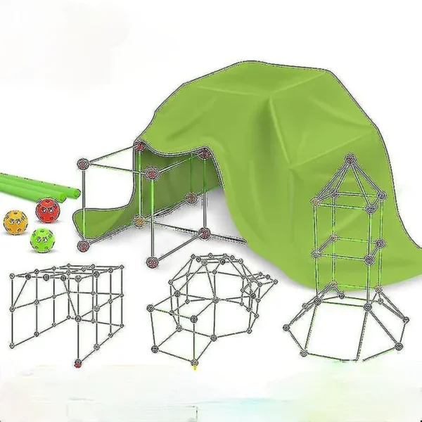 DIY Luminous Fort Tent - 87pc - Jeronimo