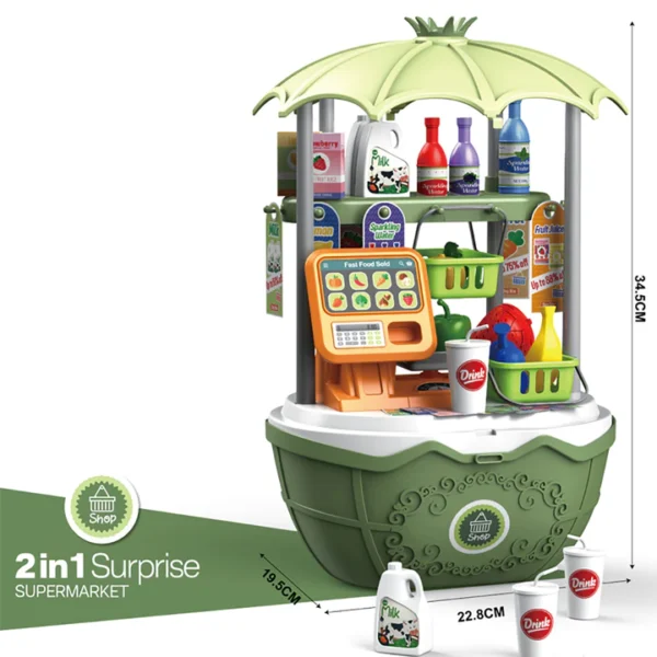 Jeronimo - Super Trolley 2-in1 Supermarket - Image 3