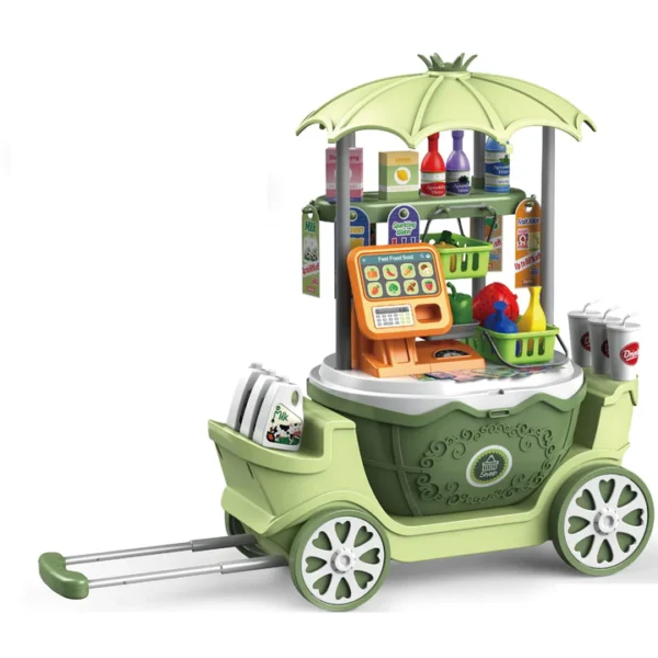 Jeronimo - Super Trolley 4-in1 Supermarket