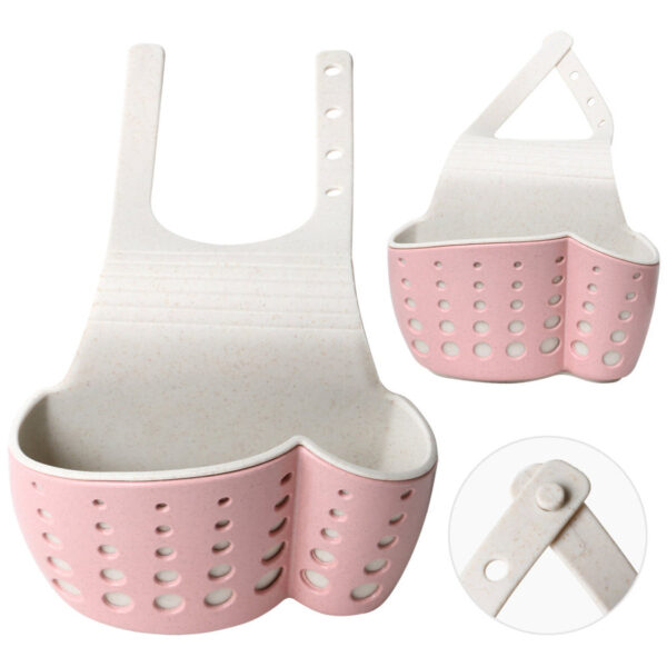 Sink Caddy - Single Speckled Dusty Pink